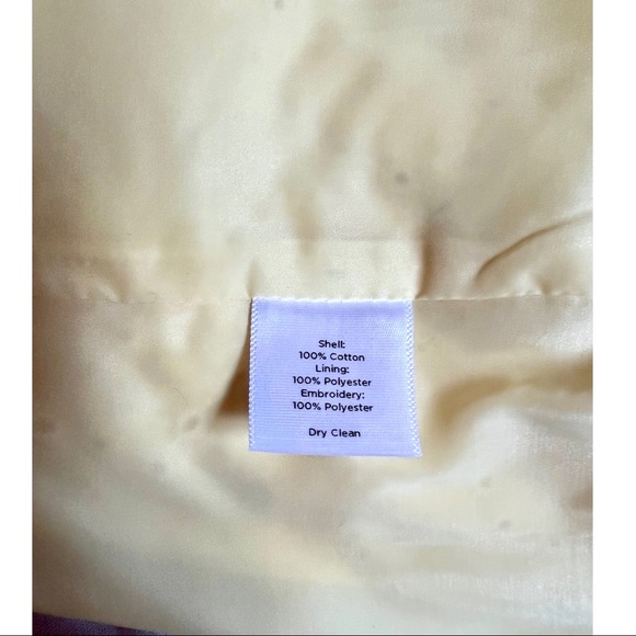 Talbots Light Yellow Detailed Sleeveless Cocktail Dress - Picture 5 of 5